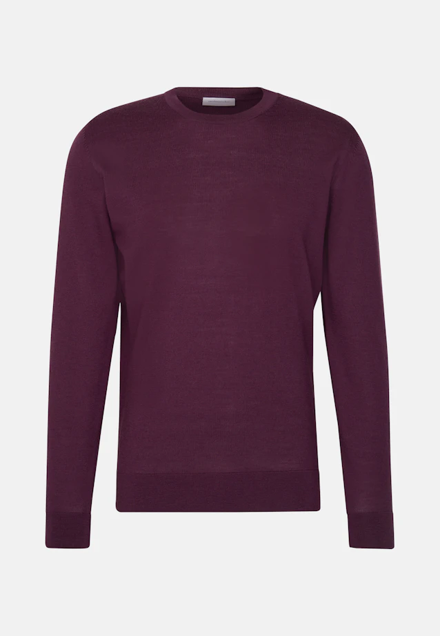 Regular Pull-over Uni in Rose Fuchsia |  Seidensticker Onlineshop