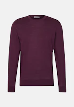 Round neck Pullover  , Uni in Rosa |  Seidensticker Onlineshop