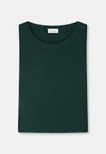 Regular Pull-over Uni in Vert |  Seidensticker Onlineshop