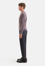 Round neck Pullover  , Uni in Braun |  Seidensticker Onlineshop