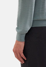 Regular Pullover Uni in Grün |  Seidensticker Onlineshop
