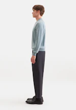 Regular Pullover Uni in Grün |  Seidensticker Onlineshop