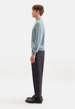 Regular Pullover Uni in Grün |  Seidensticker Onlineshop