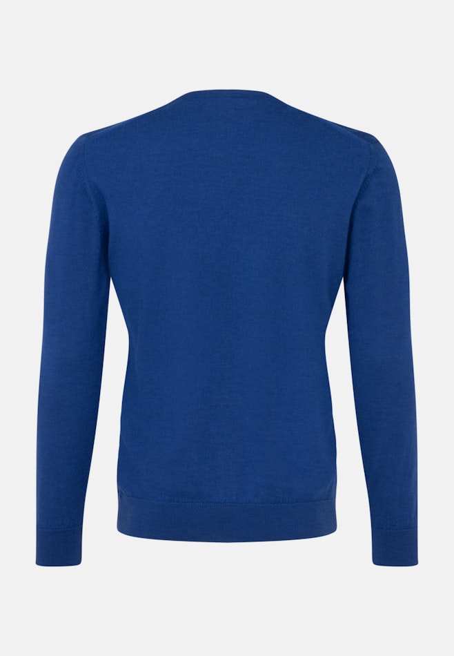 Pullover Encolure Ronde dans Bleu Foncé | Boutique en ligne Seidensticker