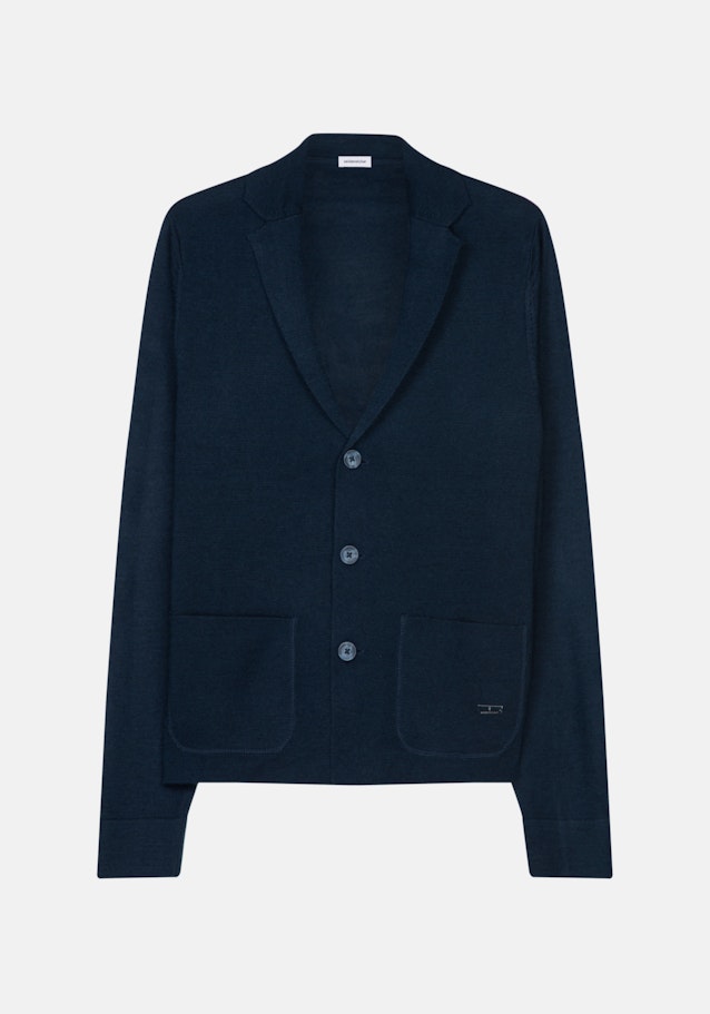 Collar Jacket in Dark Blue |  Seidensticker Onlineshop