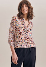 Stand-Up Blouse Print in Ecru |  Seidensticker Onlineshop