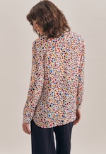Stand-Up Blouse Print in Ecru |  Seidensticker Onlineshop