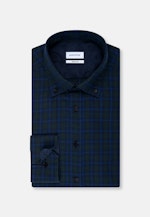 Regular Casual Shirt Check in Green |  Seidensticker Onlineshop