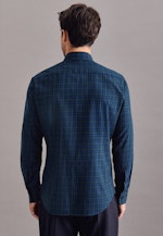 Slim Casual Shirt Check in Green |  Seidensticker Onlineshop