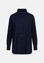 Longbluse Uni in Dunkelblau |  Seidensticker Onlineshop