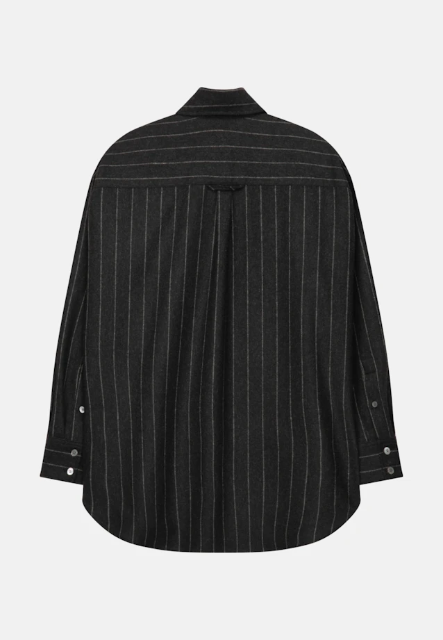 Long blouse Stripe in Grey |  Seidensticker Onlineshop
