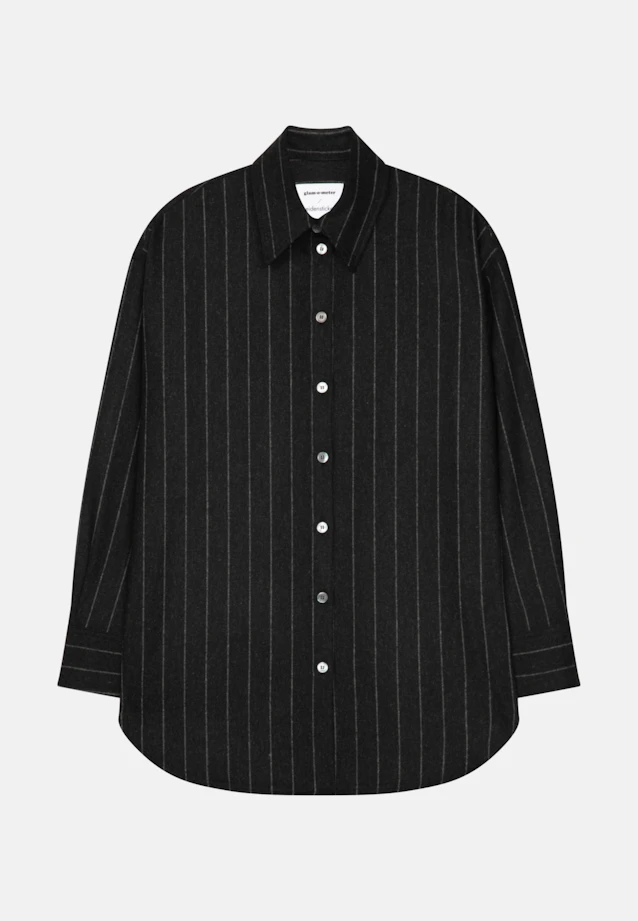 Long blouse Stripe in Grey |  Seidensticker Onlineshop