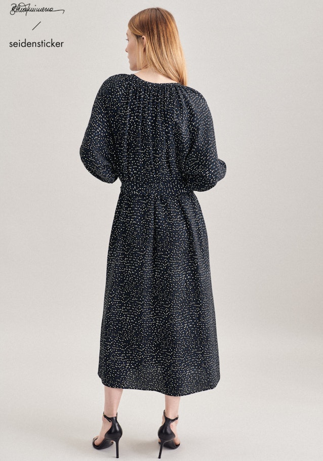 Dress Print in Medium blue | Seidensticker Onlineshop