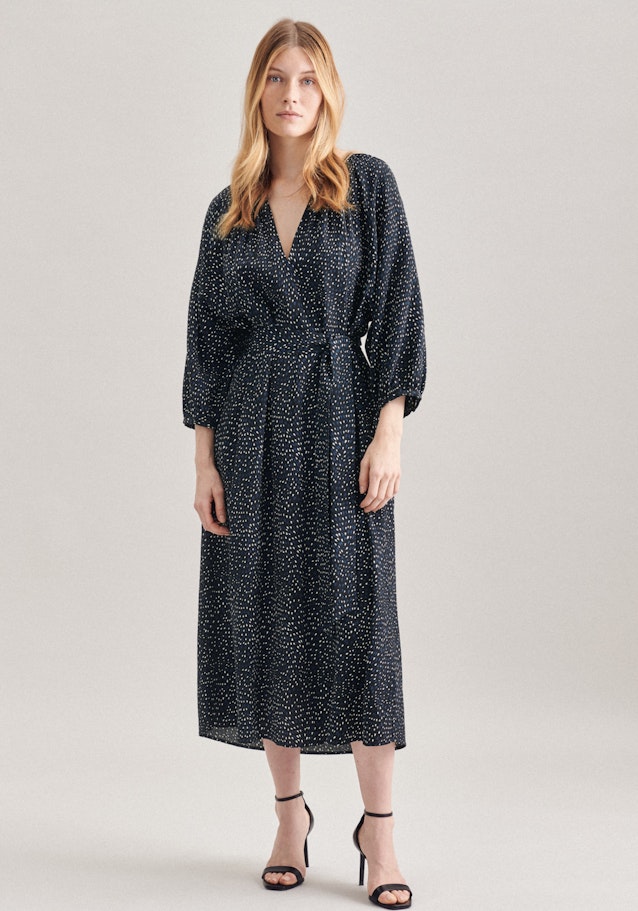 Dress Print in Medium blue | Seidensticker Onlineshop