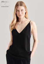 V-Neck Top in Black |  Seidensticker Onlineshop