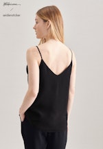 V-Neck Top in Black |  Seidensticker Onlineshop