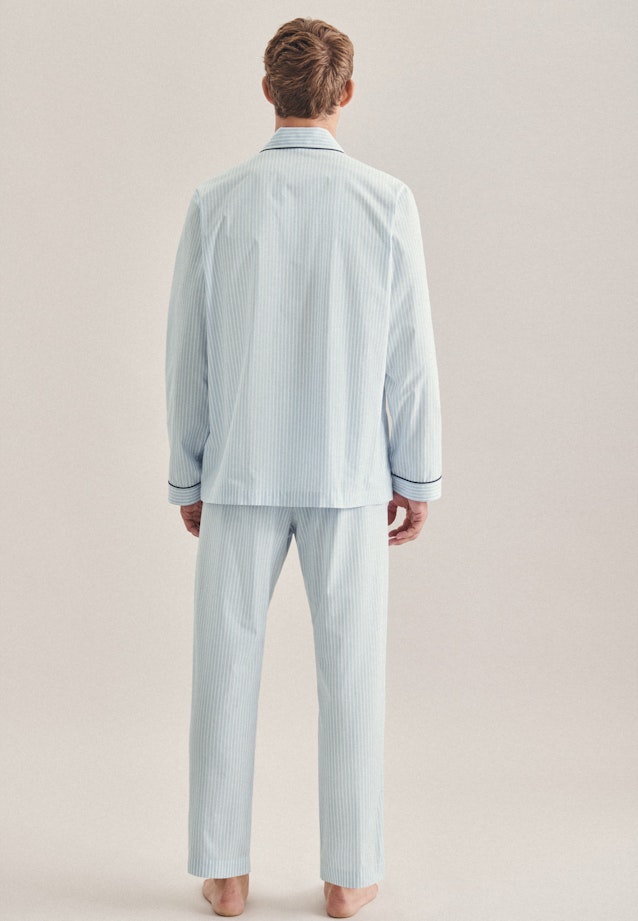Pyjama in Light blue stripes |  Seidensticker Onlineshop