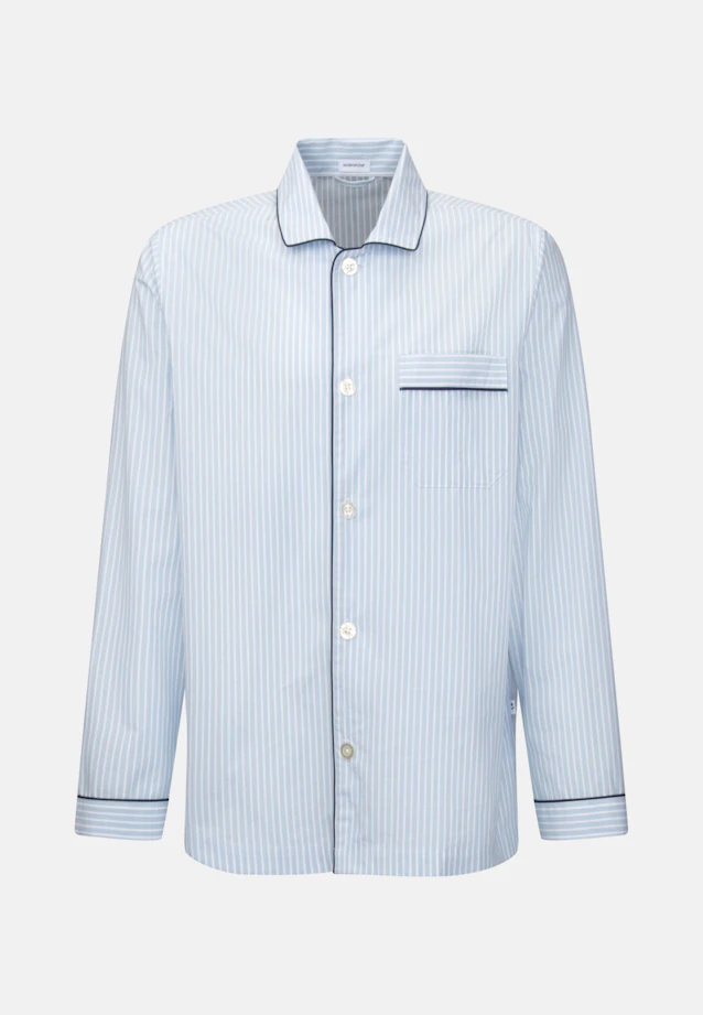 Regular Pyjamas Stripes in Light Blue |  Seidensticker Onlineshop