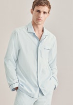Regular Pyjama Streifen in Hellblau |  Seidensticker Onlineshop