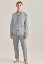 Regular Pyjama Streifen in Dunkelblau |  Seidensticker Onlineshop
