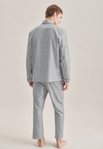 Regular Pyjama Streifen in Dunkelblau |  Seidensticker Onlineshop
