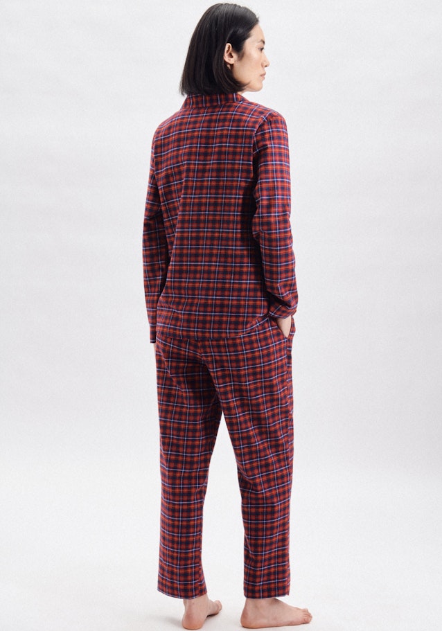Pyjama Gerader Schnitt (Normal-Fit) in Rot |  Seidensticker Onlineshop