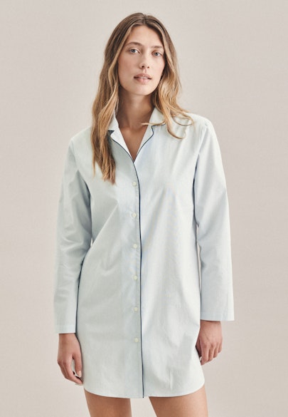 Nachthemd Streifen in Hellblau |  Seidensticker Onlineshop