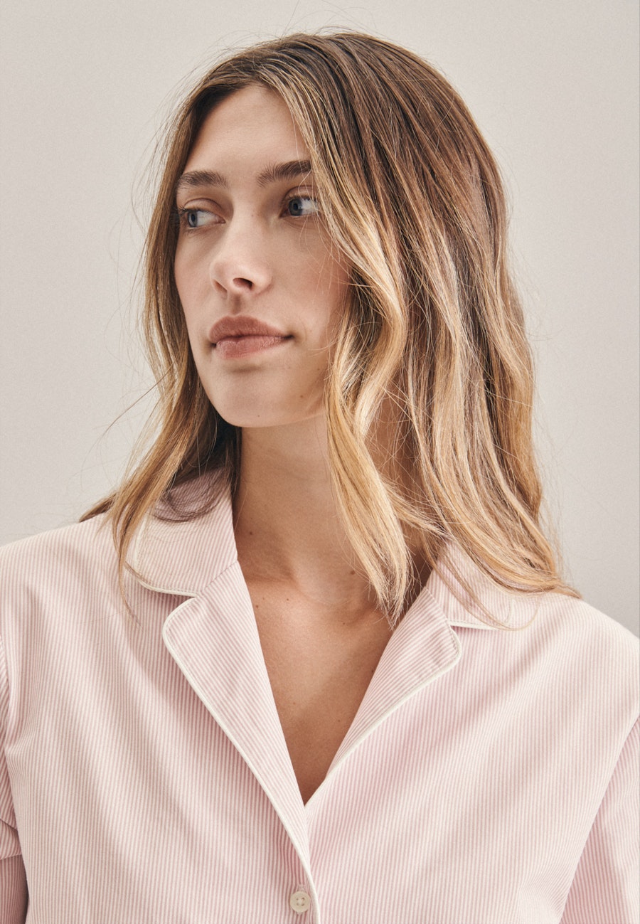 Nachthemd aus 100% Baumwolle in Rosa/Pink |  Seidensticker Onlineshop