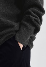 Regular Fit Strick-Jacke Uni in Grau |  Seidensticker Onlineshop