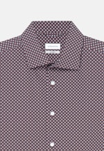 Shaped Business Hemd Print in Rot |  Seidensticker Onlineshop