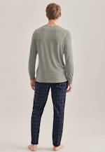Regular Pyjama Uni in Gris |  Seidensticker Onlineshop