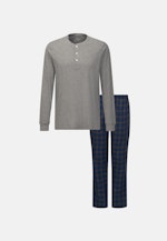 Regular Pyjama Uni in Gris |  Seidensticker Onlineshop