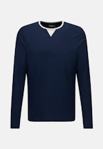 Regular Pyjama Uni in Dunkelblau |  Seidensticker Onlineshop