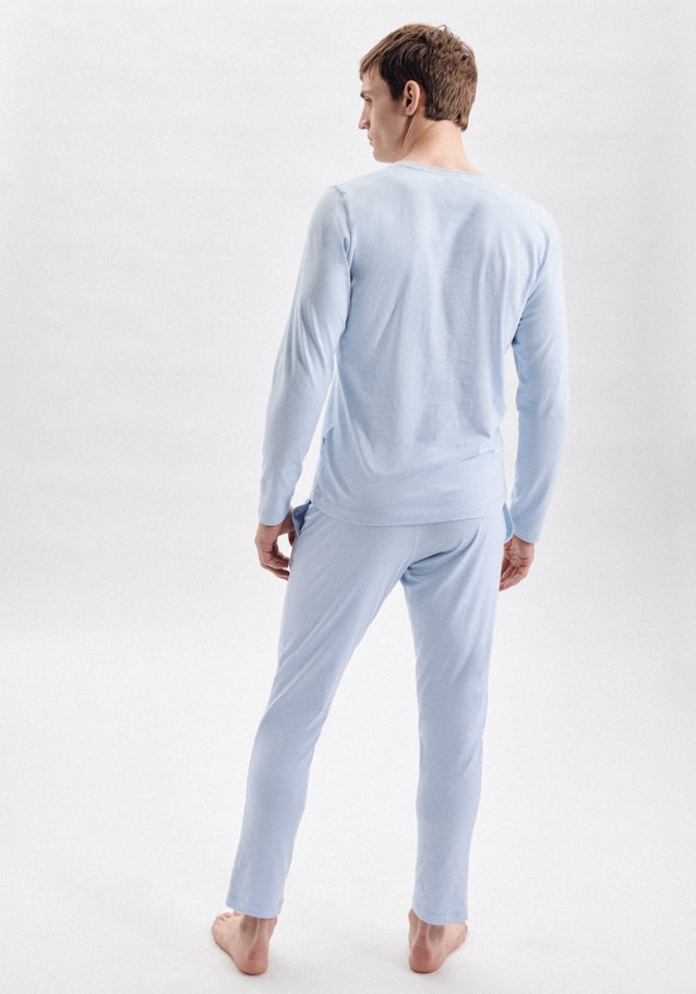 Regular Pyjama Uni in Bleu Clair | Seidensticker Onlineshop