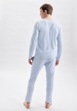 Regular Pyjama Uni in Hellblau |  Seidensticker Onlineshop