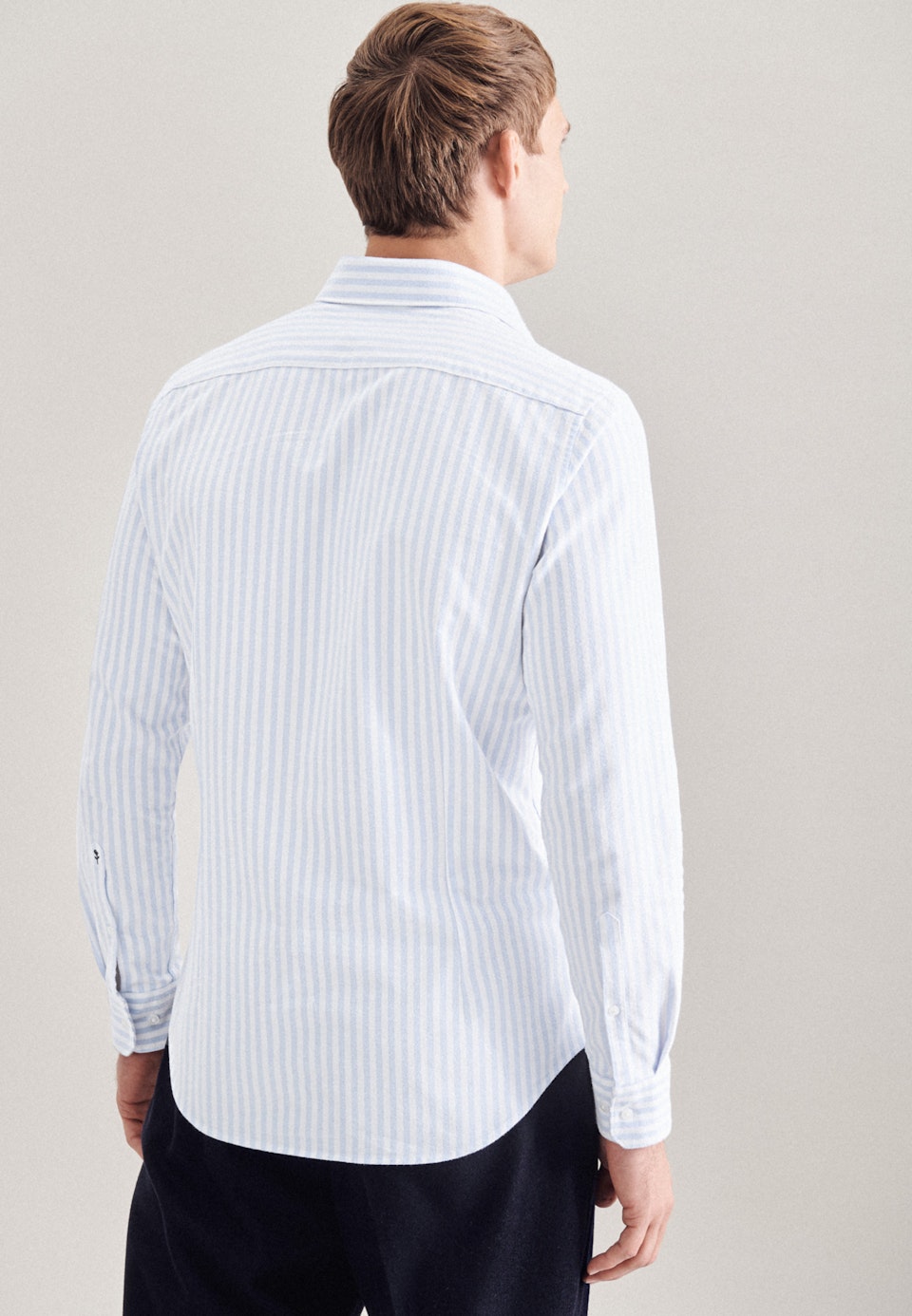 Oxfordhemd in Slim mit Kentkragen in Hellblau | Seidensticker Onlineshop