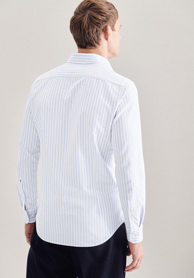 Oxfordhemd in Slim with Kentkraag in Lichtblauw |  Seidensticker Onlineshop