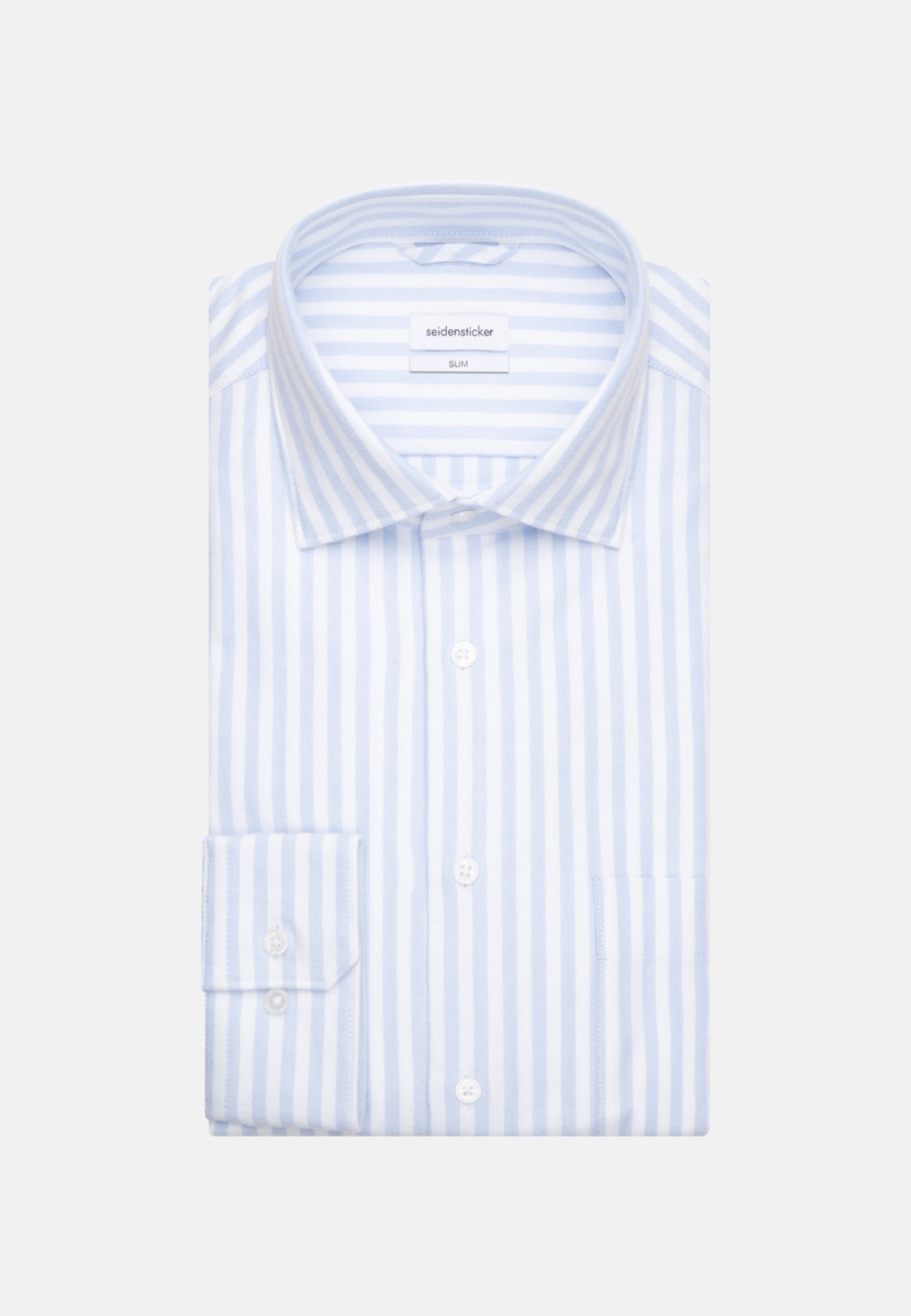 Oxfordhemd in Slim mit Kentkragen in Hellblau | Seidensticker Onlineshop