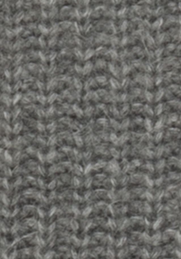 V-Neck Strick-Jacke Regular Fit in Grau |  Seidensticker Onlineshop