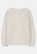 Regular Fit Cardigan en maille Uni in Ecru |  Seidensticker Onlineshop
