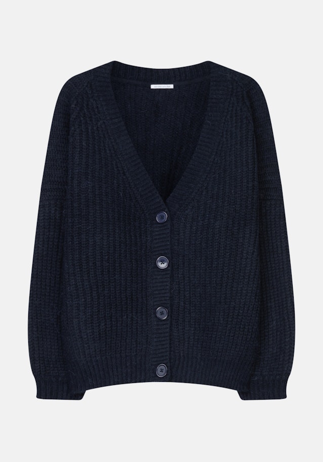 Cardigan En Maille Regular Fit Manche Longue in Bleu Foncé |  Seidensticker Onlineshop