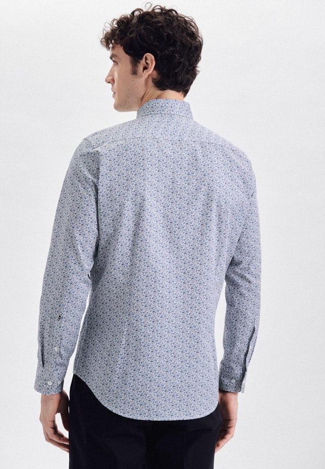 Slim Chemise d'affaires Imprimé in Bleu Clair |  Seidensticker Onlineshop