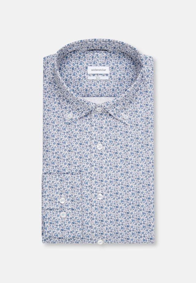 Slim Chemise d'affaires Imprimé in Bleu Clair |  Seidensticker Onlineshop