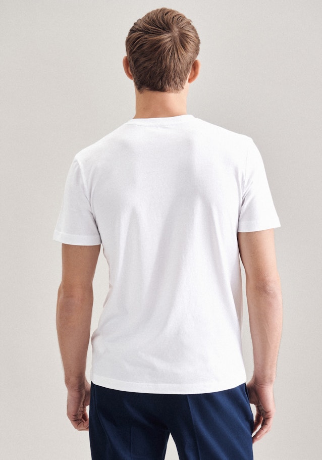 T-Shirt   Manche Courte in Blanc |  Seidensticker Onlineshop