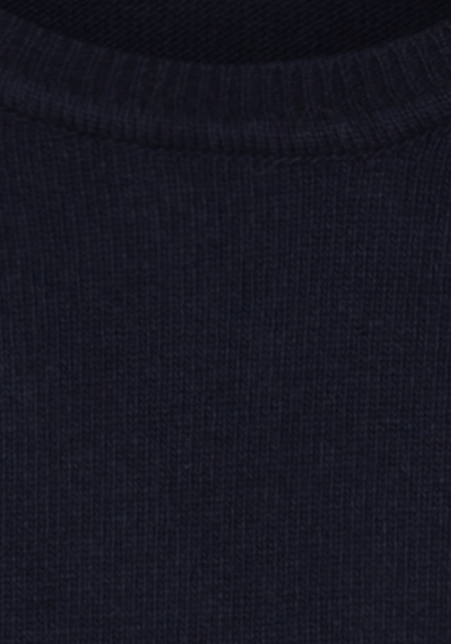 Regular Fit Pullover Uni in Dunkelblau | Seidensticker Onlineshop