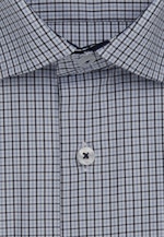 Regular Business Hemd Karo in Dunkelblau |  Seidensticker Onlineshop