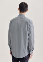 Regular Business Hemd Karo in Dunkelblau |  Seidensticker Onlineshop