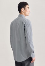 Regular Chemise Business Carreaux in Vert |  Seidensticker Onlineshop