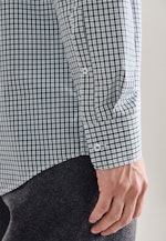 Regular Chemise Business Carreaux in Vert |  Seidensticker Onlineshop