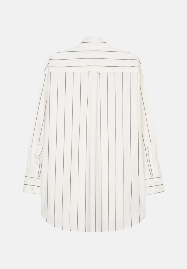 Longbluse Streifen in Ecru |  Seidensticker Onlineshop